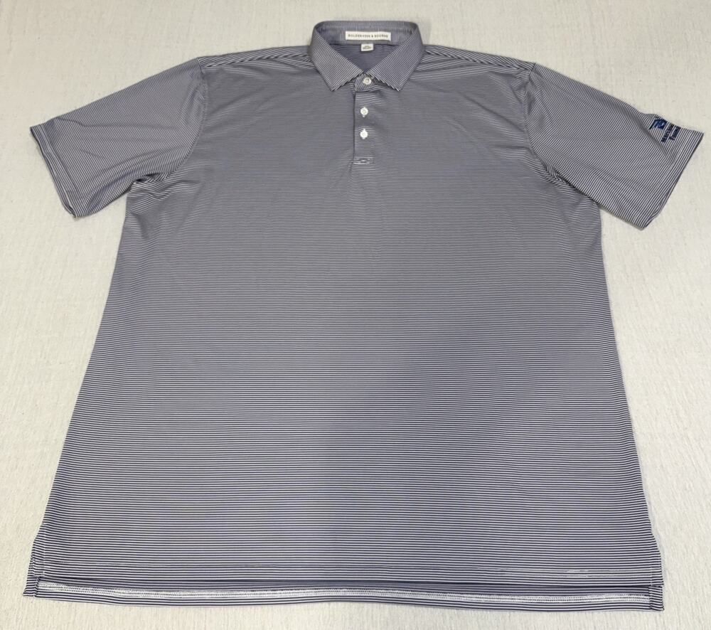 Holderness & Bourne Polo Shirt Mens 2XL XXL Tailored Fit Marino Rivera EUC